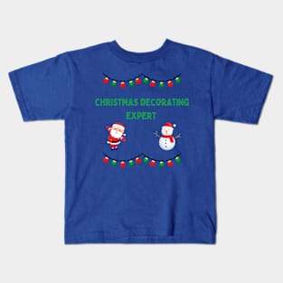 Christmas Decorating Expert Kids T-Shirt